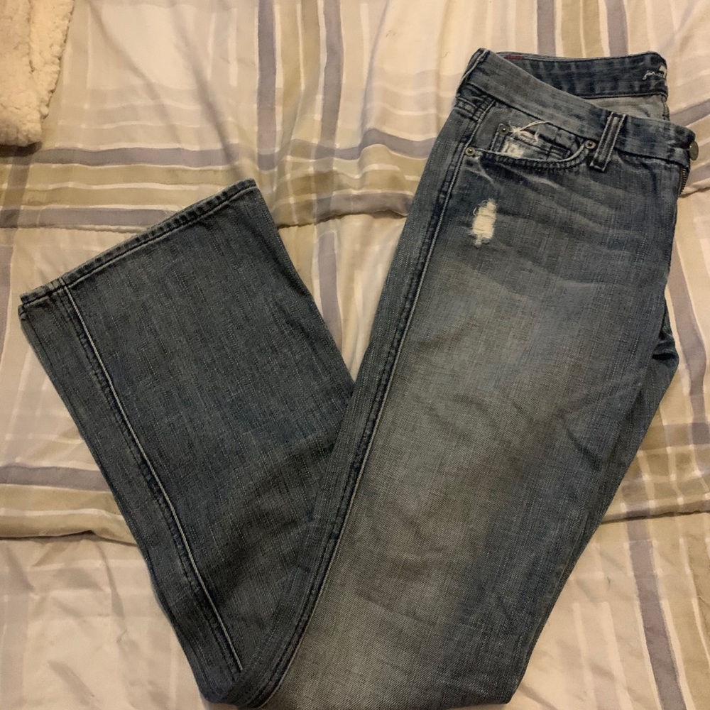 For all Mankind bell bottom jeans